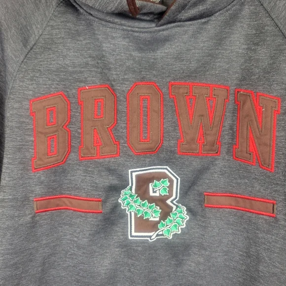 Brown University Gray Red Sweatshirt Size Medium - Picture 3 of 4